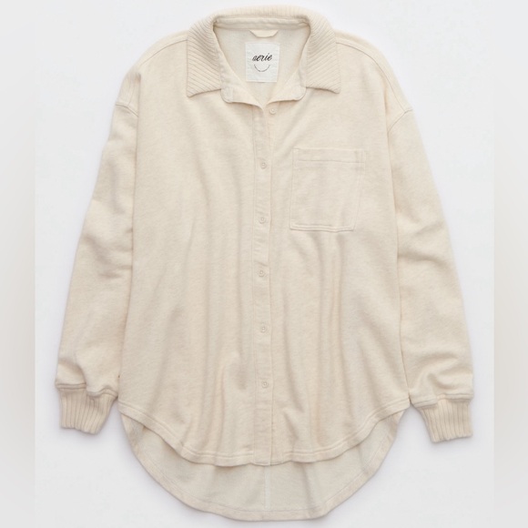 Aerie Brand New Lumber Jane Fleece Button Up “shirt” - Picture 3 of 8